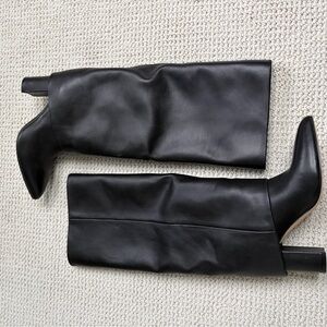 Marc Fisher Black Heeled Boots